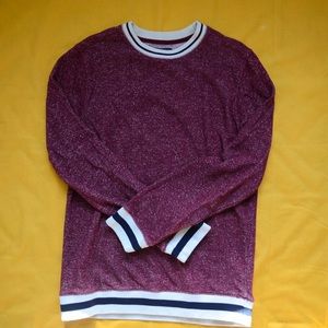 21Men crewneck athletic sweater